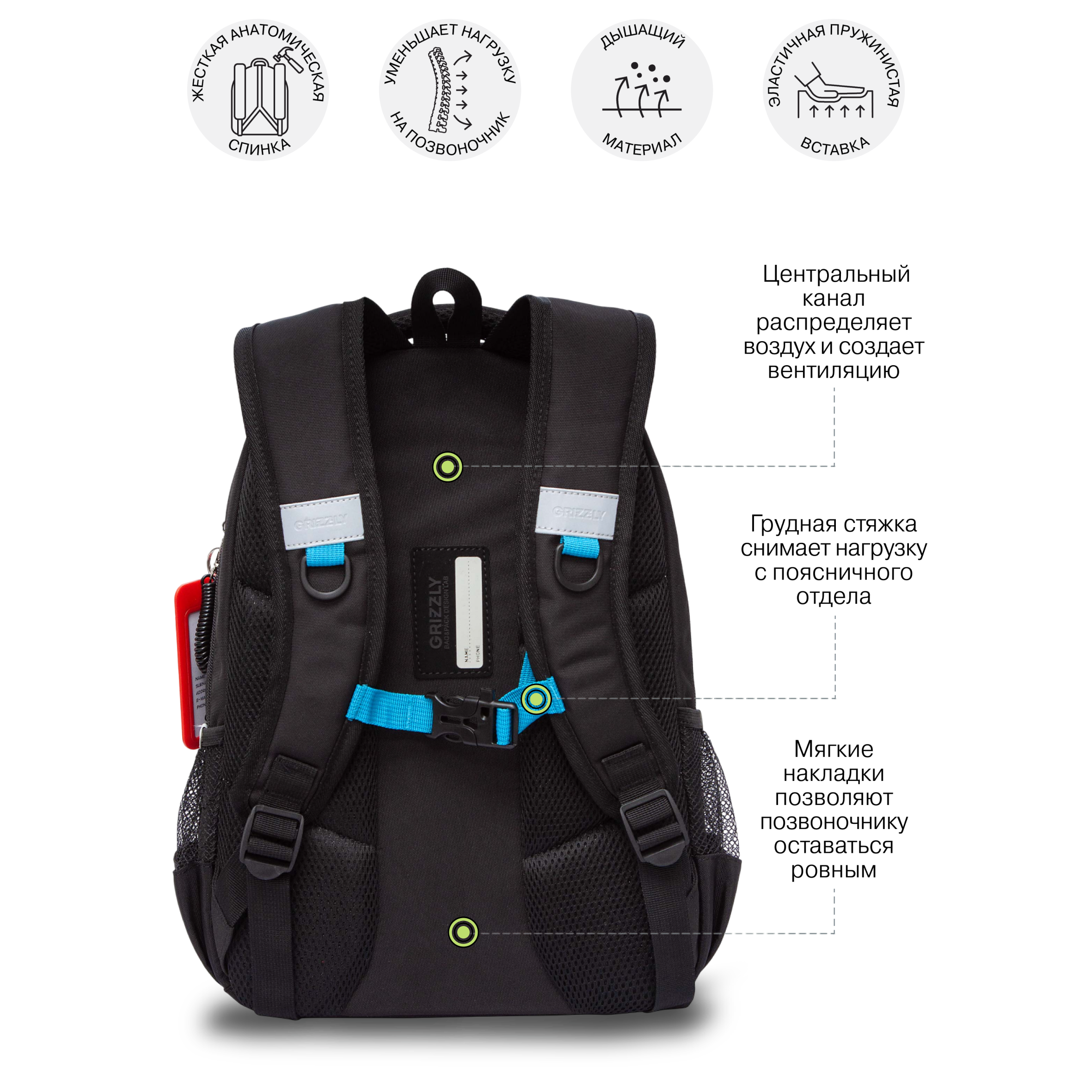 Рюкзак Grizzly - фото 7