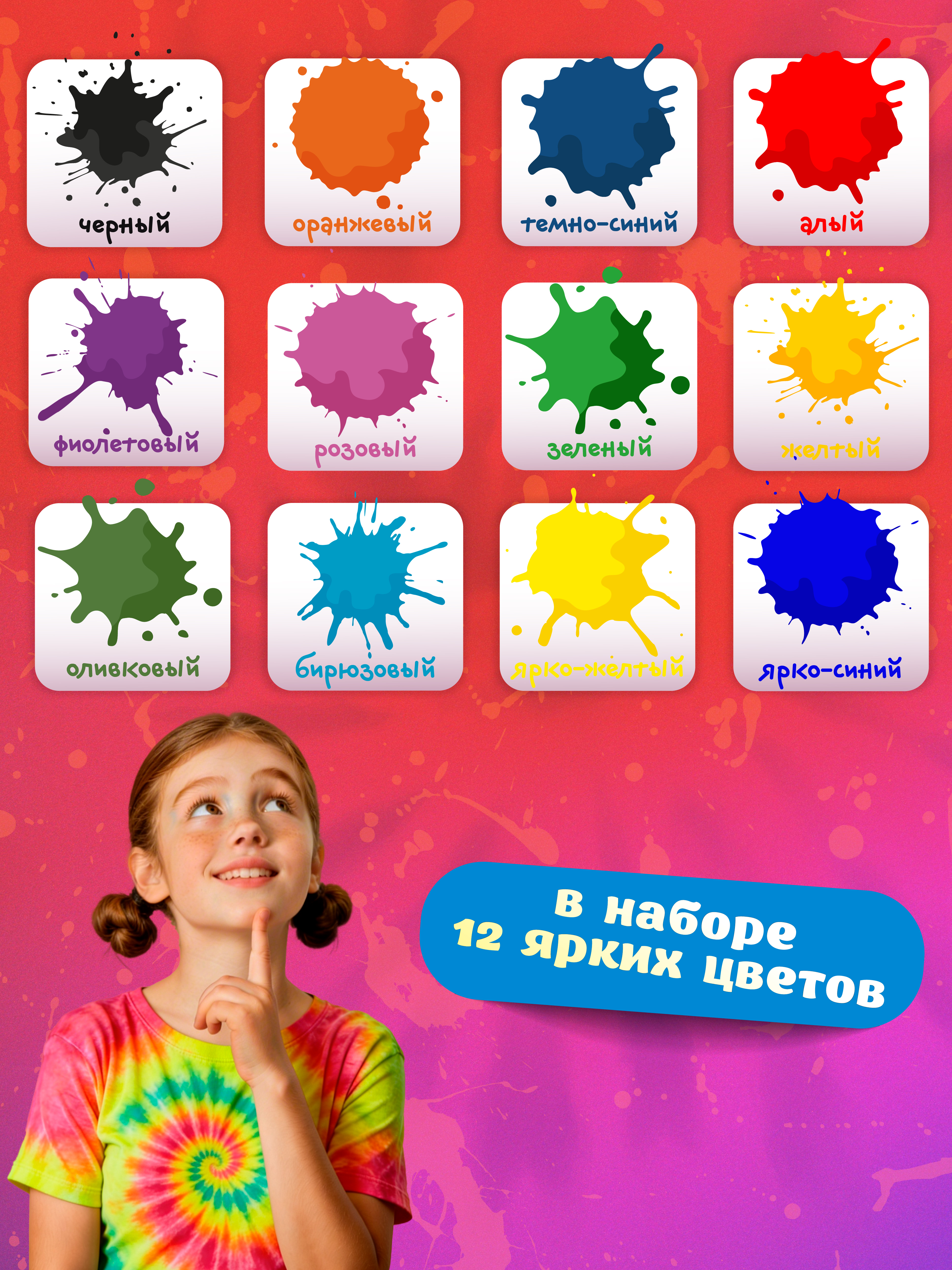 Набор для творчества ВИСМА Краска роспись красками - фото 3