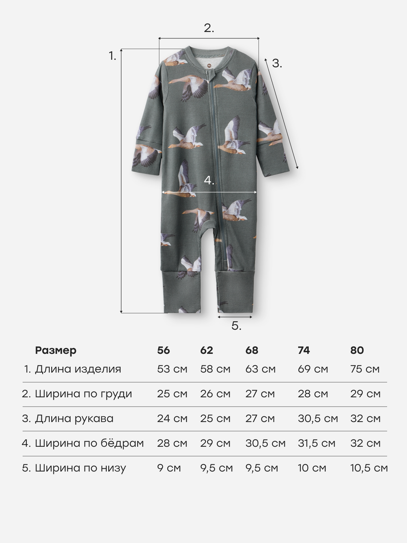 Комбинезон 2 шт Happy Baby 90136-0_green - фото 6