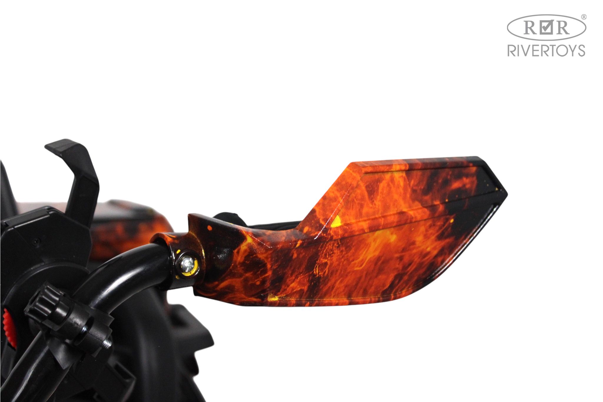 Электромобиль RIVERTOYS Z111ZZ-NEW-FIERY С пультом ДУ - фото 5
