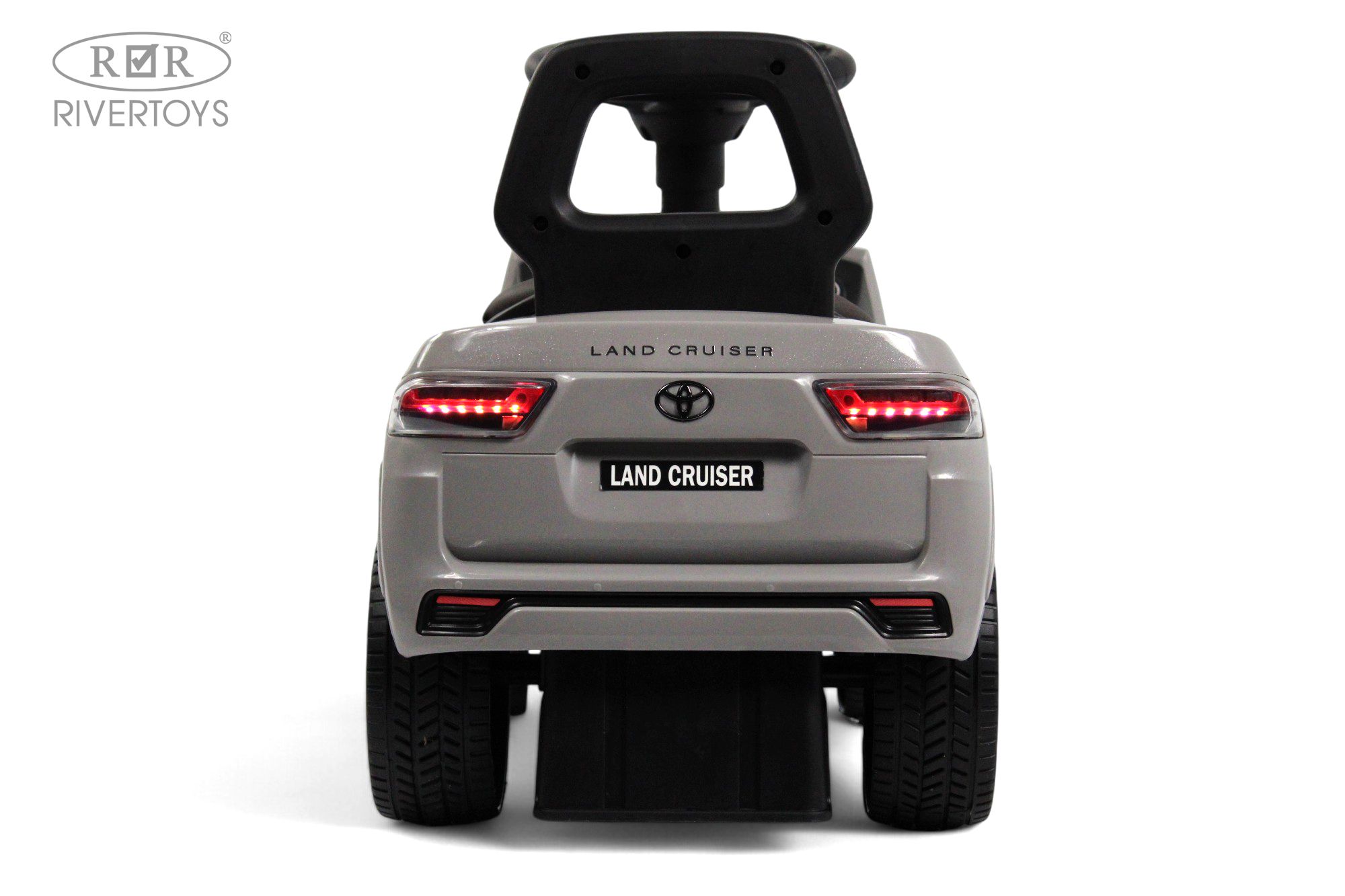 Каталка RIVERTOYS Z002ZZ-D-GREY серый - фото 5