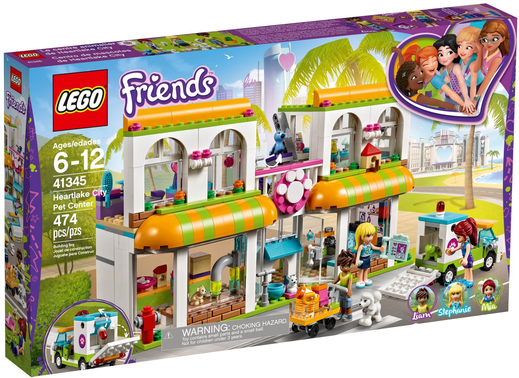Конструктор LEGO Friends 41345 474 дет. - фото 1