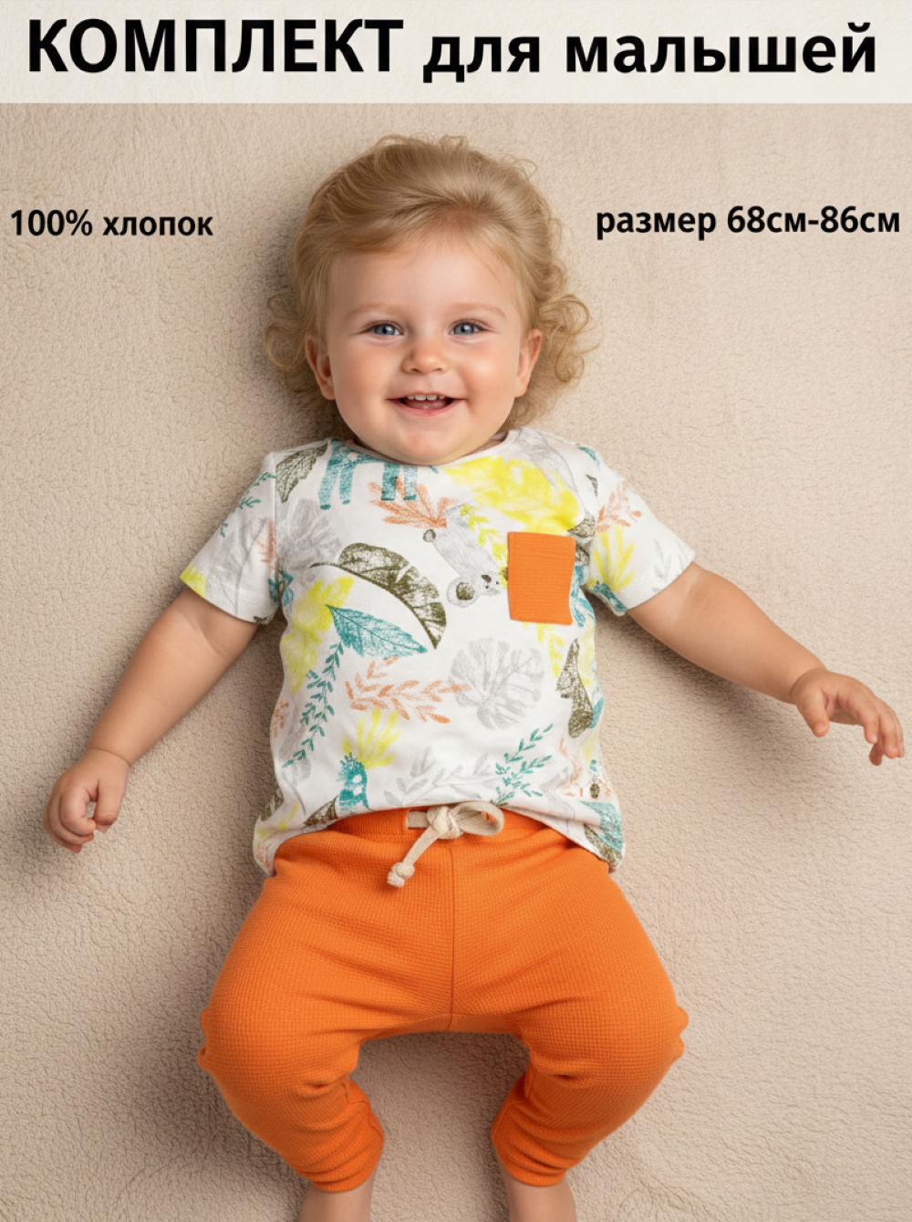 Футболка и брюки Deiko Baby D1176 - фото 2