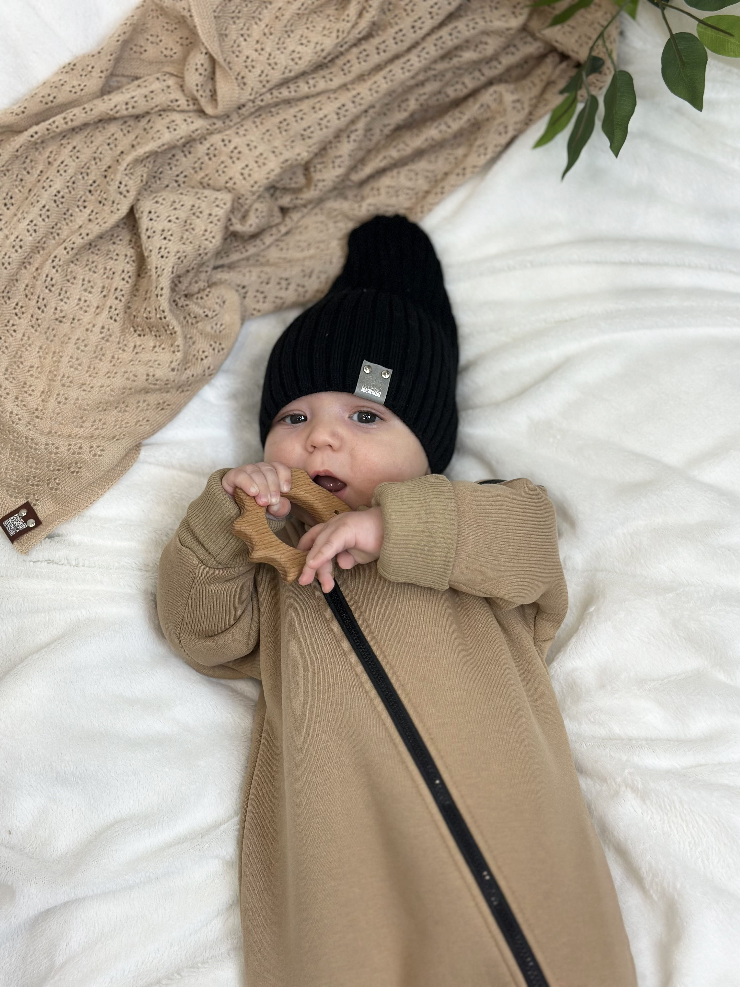 Плед RinaAmari Карамельное облачко 100 x 100 см хлопок - фото 9