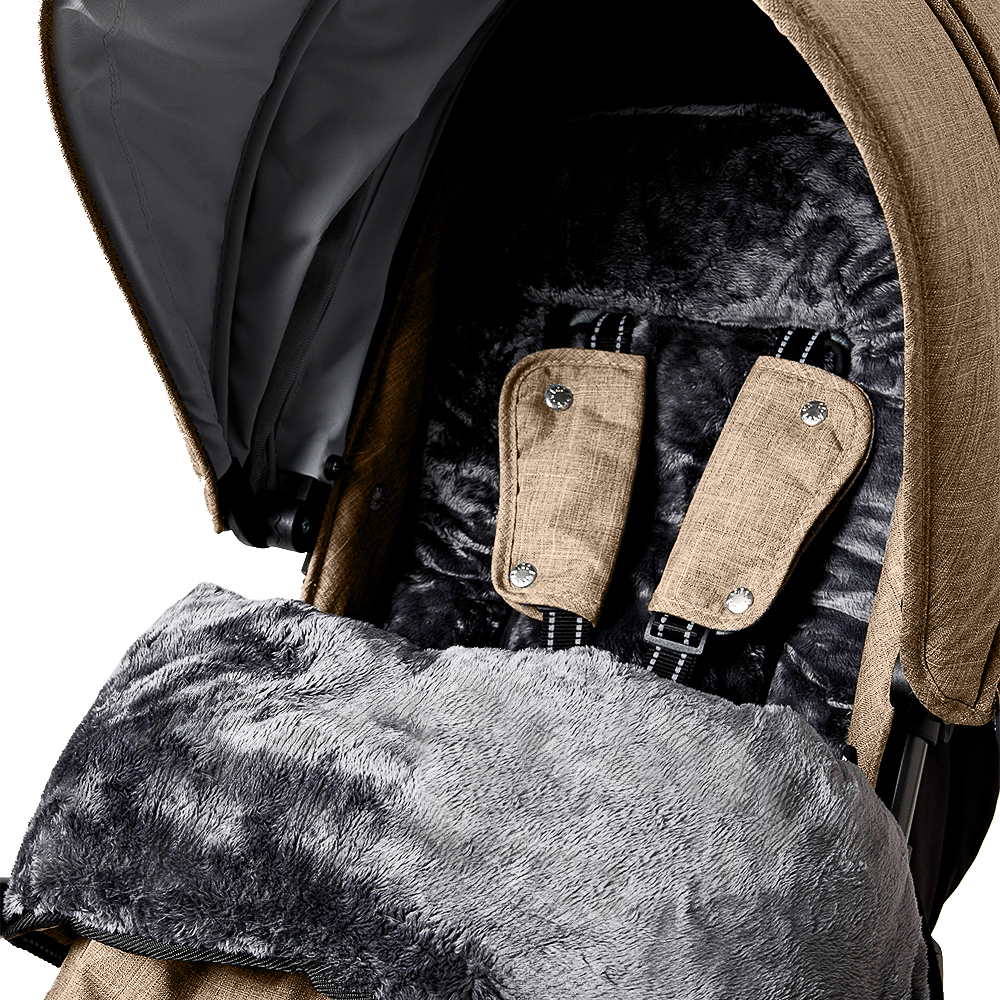 Конверт в коляску Valco baby Baby Snug Cappuccino Трансформер - фото 7