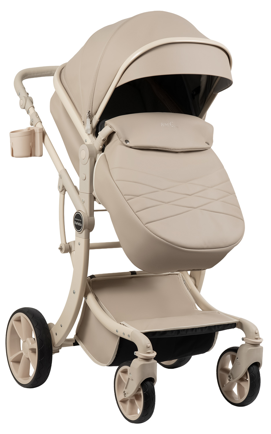 Коляска трансформер Aimile Авантюрист / Adventurer бежевый - фото 3
