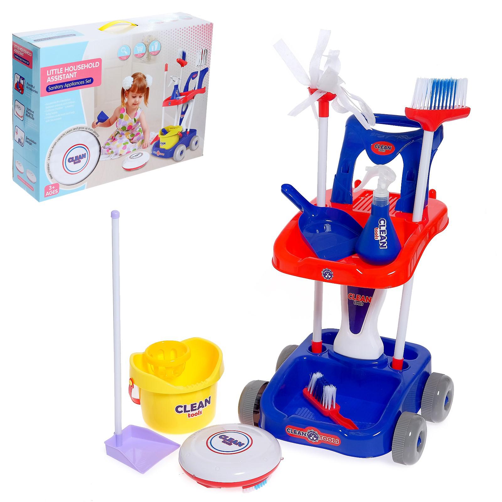Игрушка Sima-Land пылесос, швабры и мётлы - фото 1