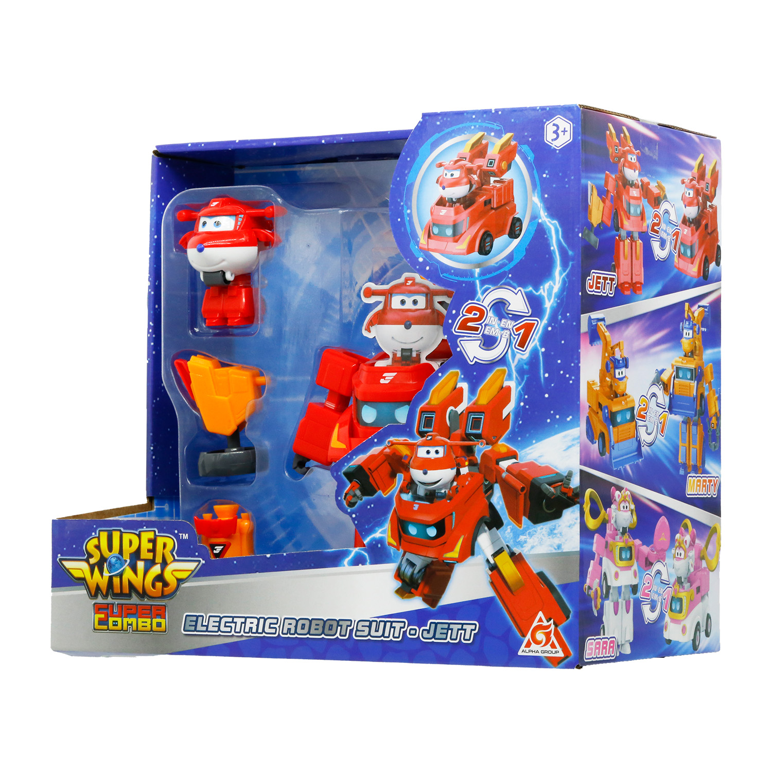 Фигурка Super Wings Джетт 9 сезон - фото 12