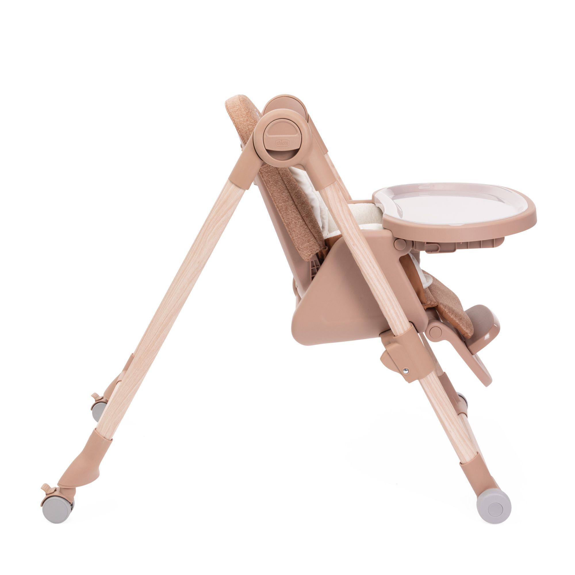 Стульчик для кормления Chicco коричневый - фото 23