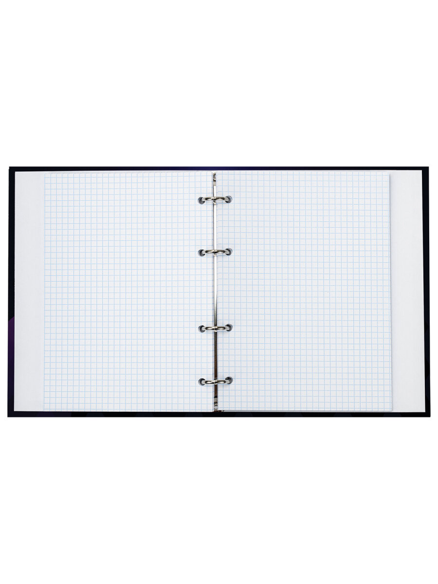 Тетрадь со сменным блоком Brauberg клетка 120 лист. - фото 7