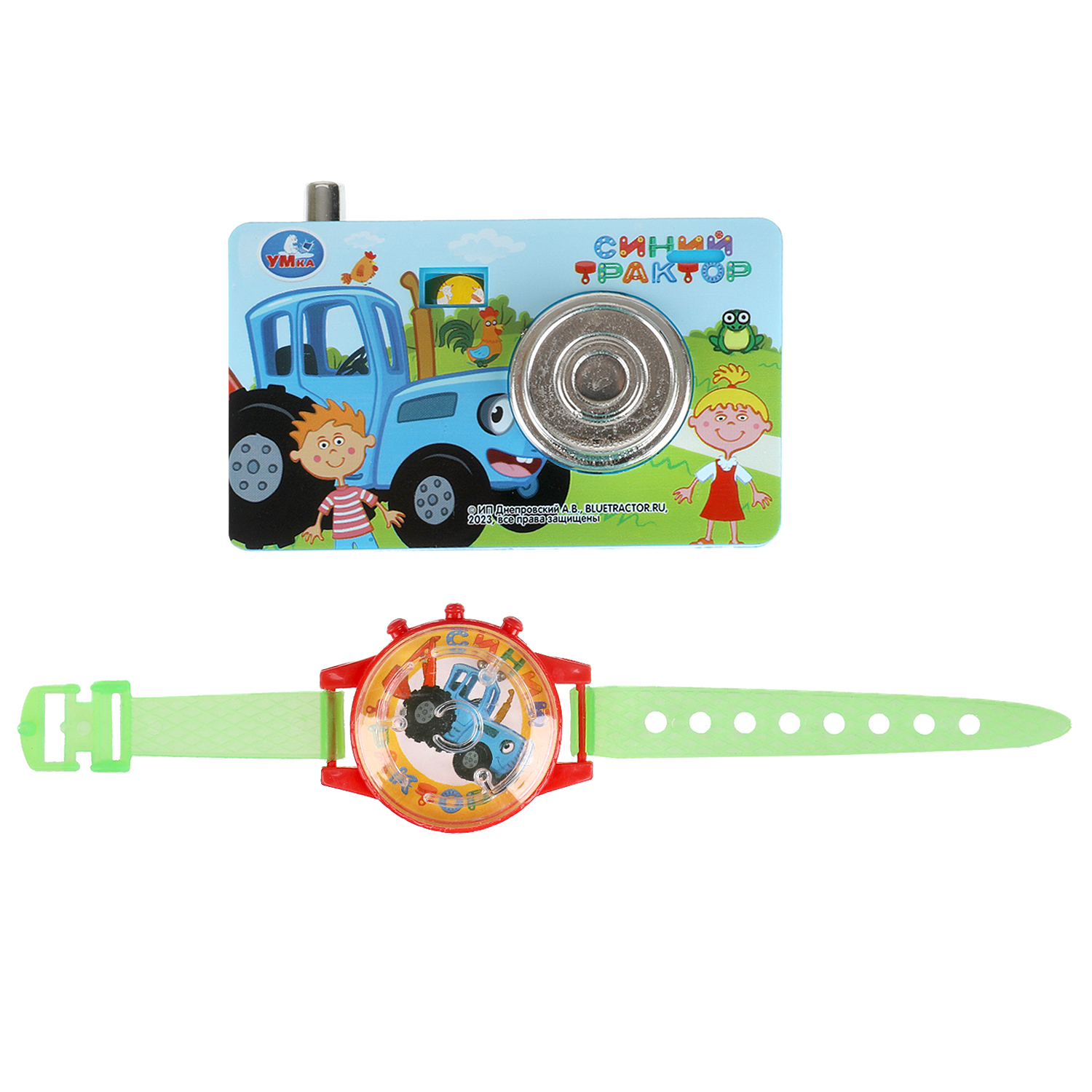 Игрушка УМка Синий трактор - фото 3