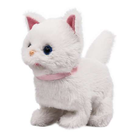 Интерактивная игрушка Mioshi Котёнок Малыш перс белый