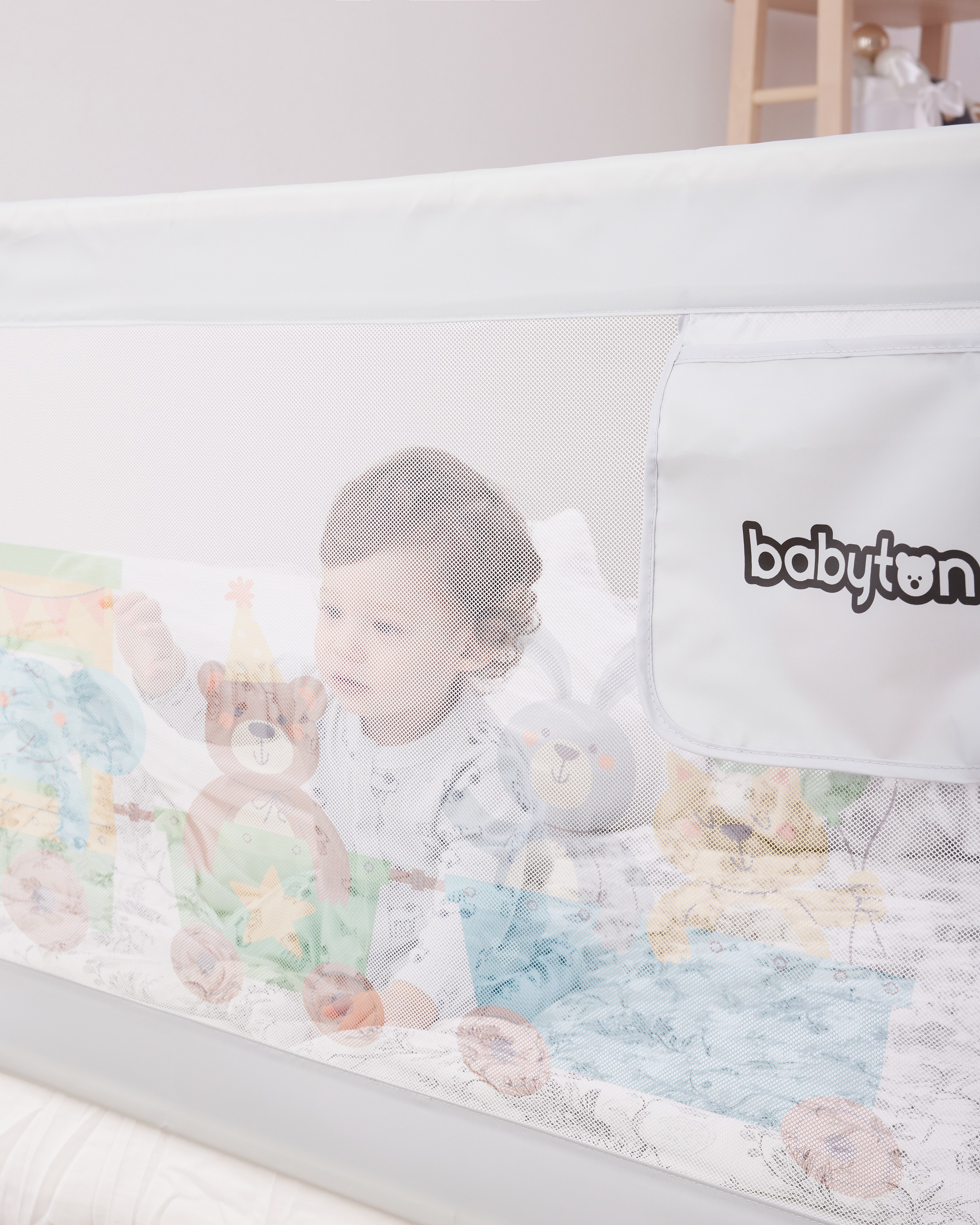 Барьер защитный для кровати Babyton 200 см - фото 10