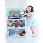 Домик для кукол PAREMO с мебелью