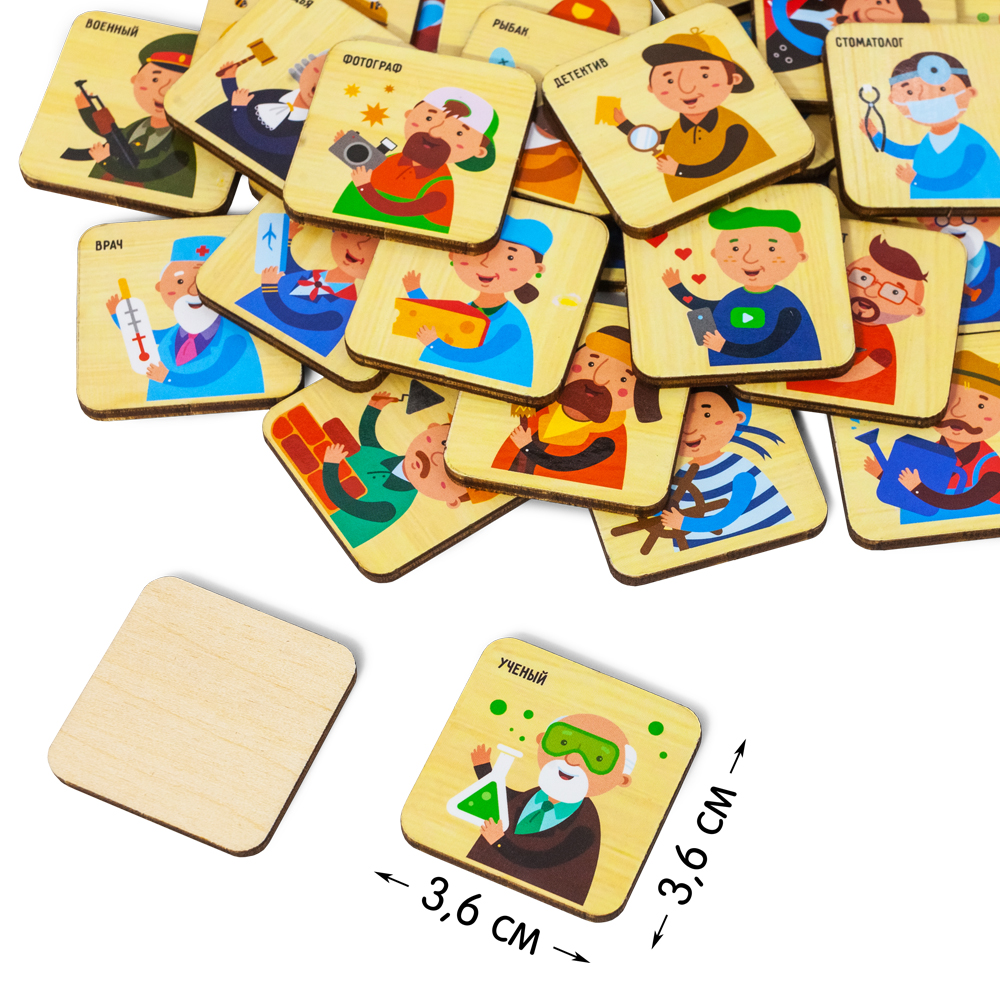 Настольная игра Alatoys Лото Профессии в ассортименте - фото 12