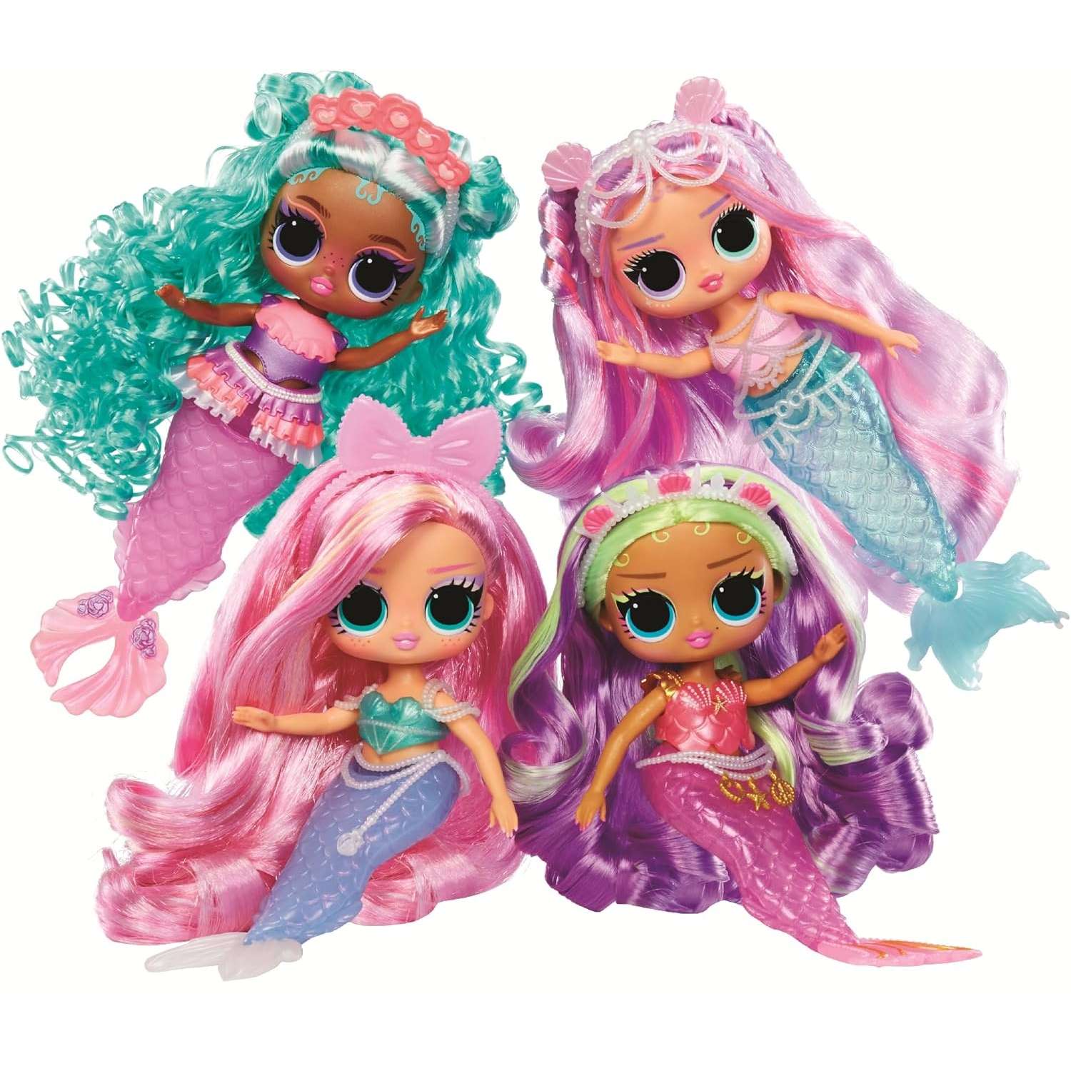 Кукла модельная L.O.L. Surprise! Tweens Mermaid Lola Waves 510451-EUC - фото 10