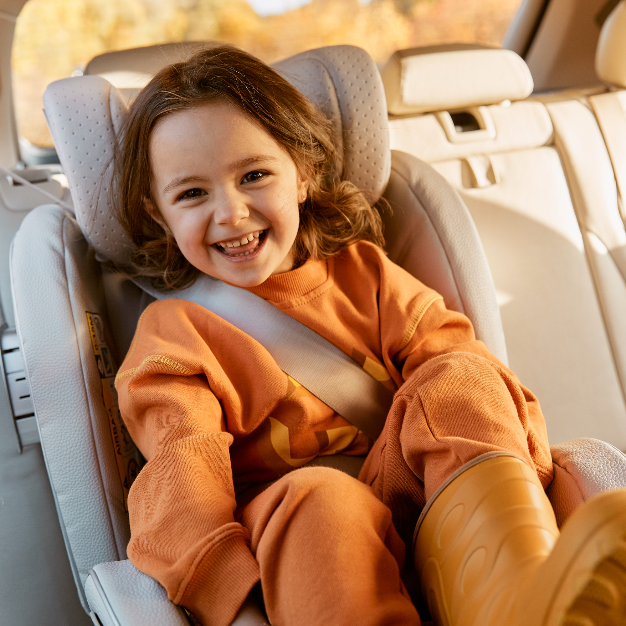 Автокресло Happy Baby I-Unix Isofix 0+/1/2/3 (0-36 кг) серый - фото 14