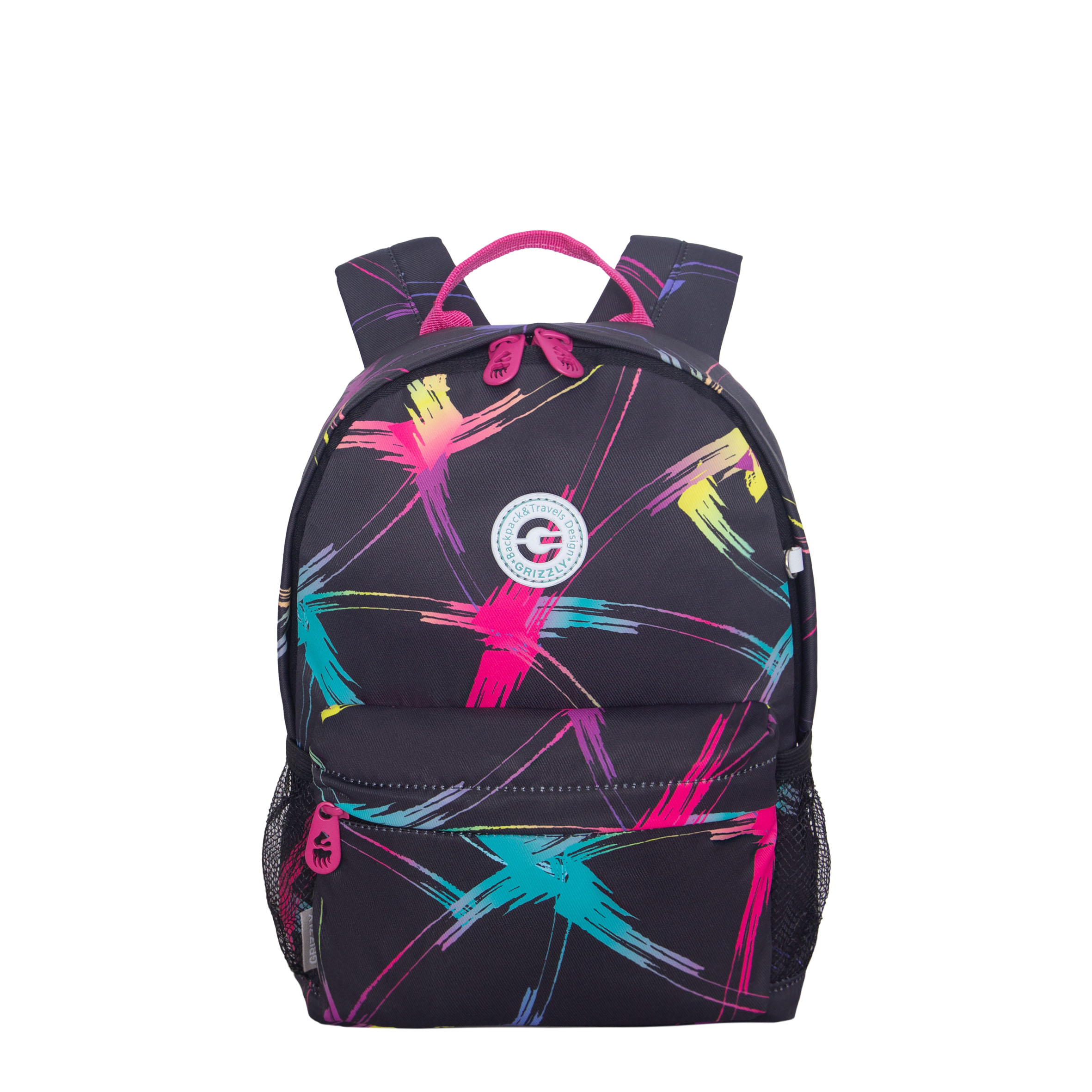 Рюкзак дошкольный Grizzly Кляксы - фото 1