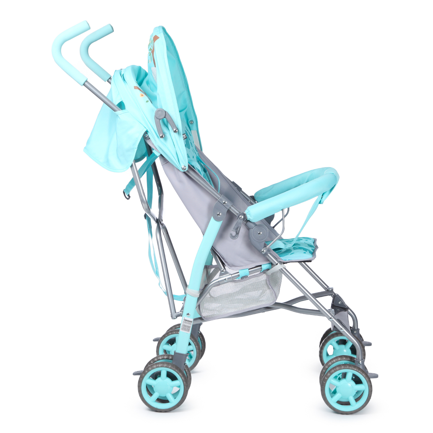 Коляска прогулочная Babyton Zoo Light Blue голубой - фото 4