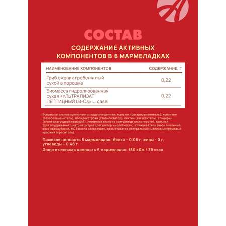 Мармелад Арт Лайф Мемо Фокус со вкусом малины