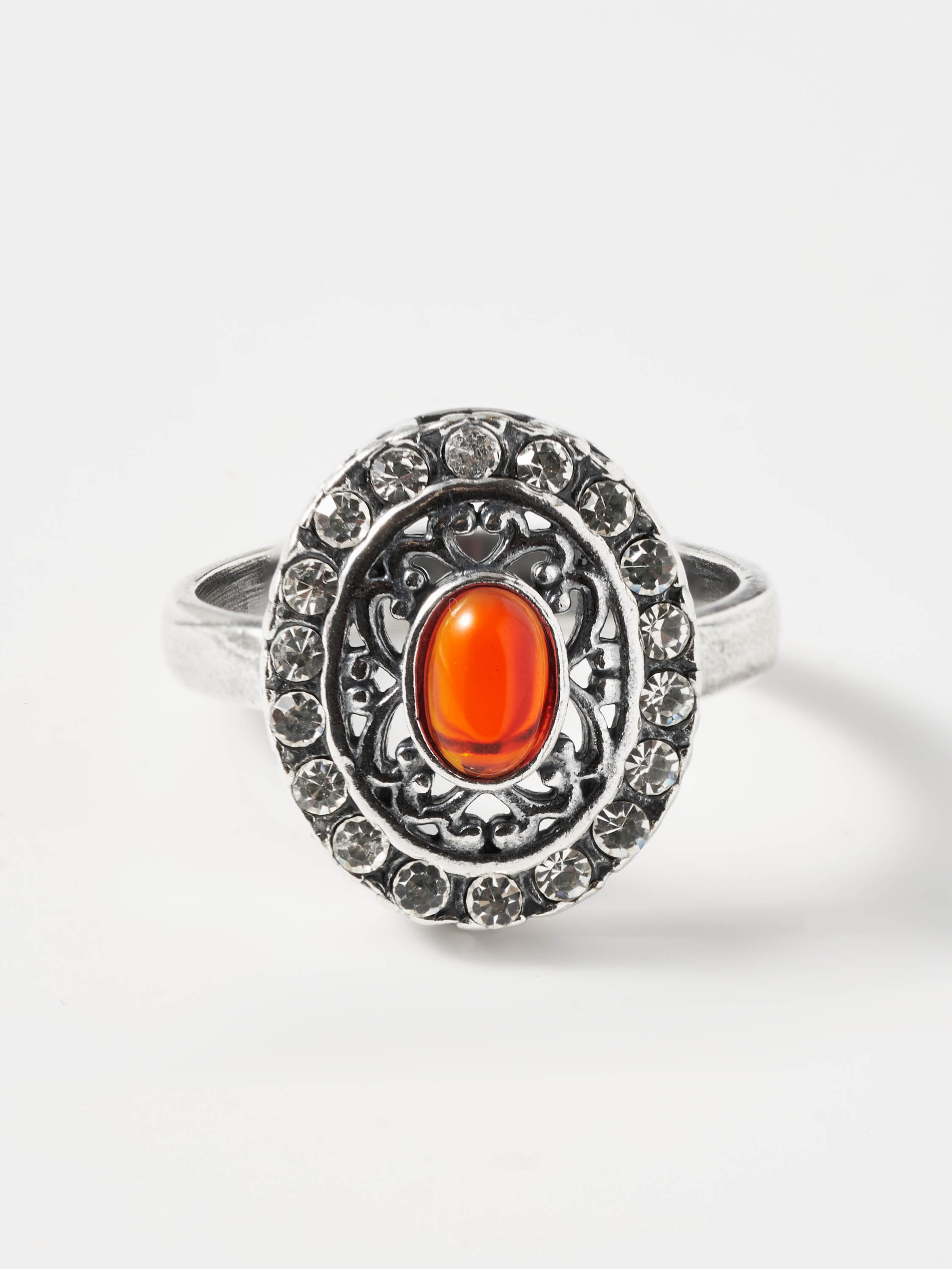 Кольцо Shine and Beauty 80158-304-к-рубин - фото 1