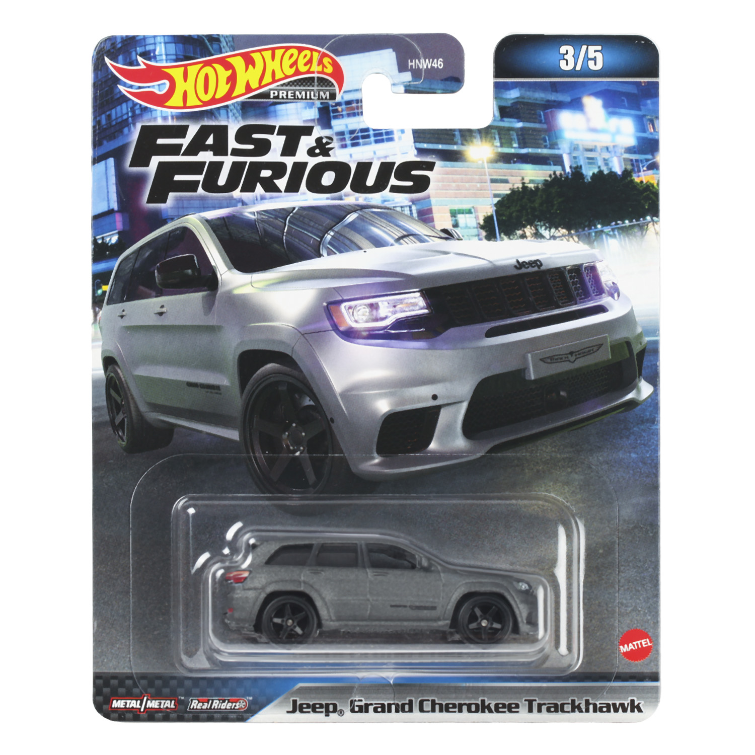 Автомобиль Hot Wheels Jeep 1:64 HNW48 - фото 2
