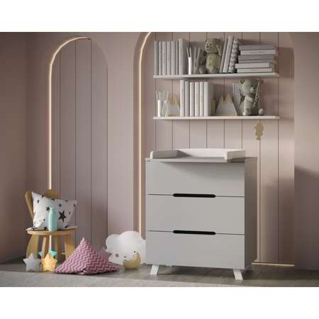 Пеленальный комод Sima-Land LUX 800/3, 80х45х92 см.