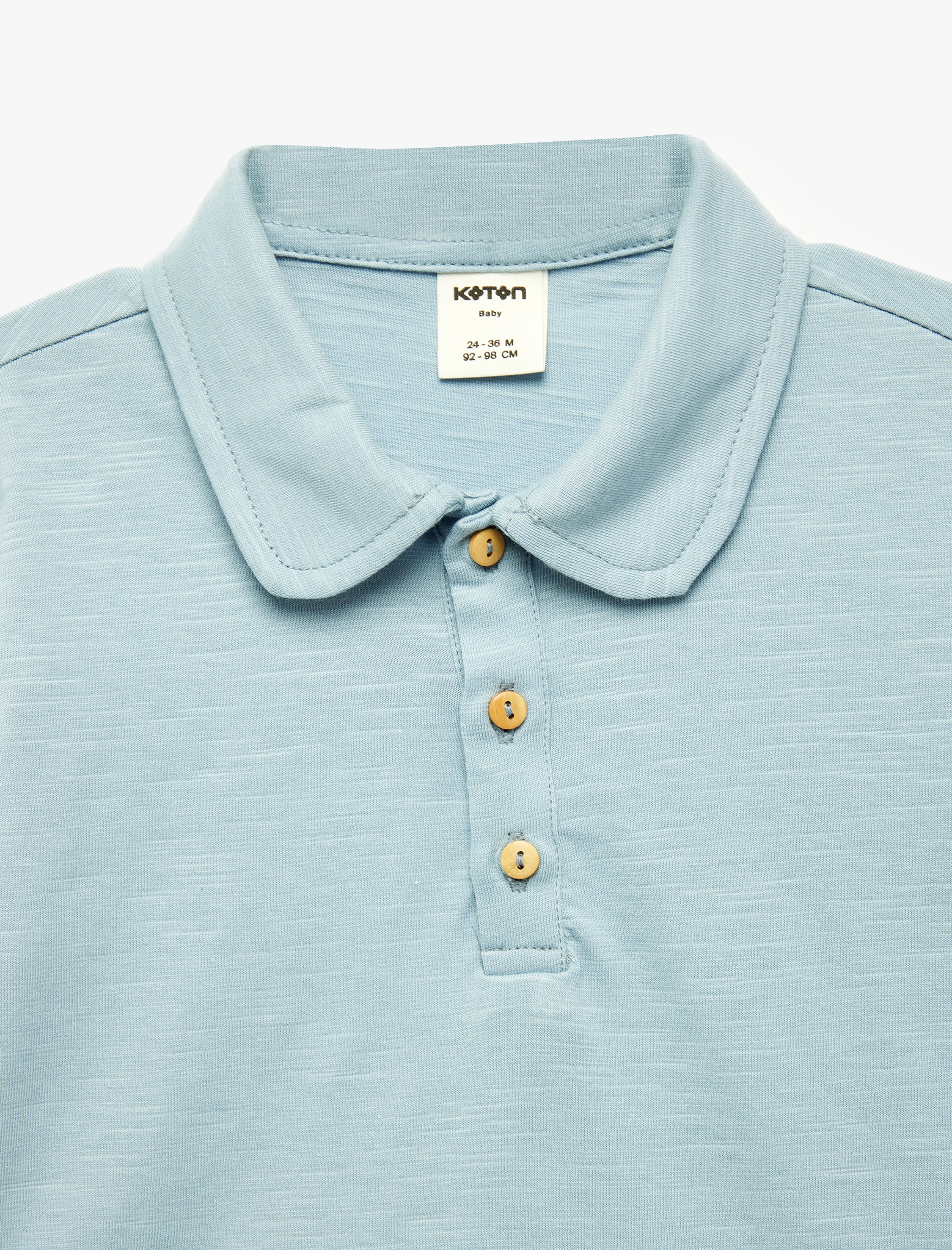 Футболка-поло KOTON 6SMB10050TK637 - фото 3