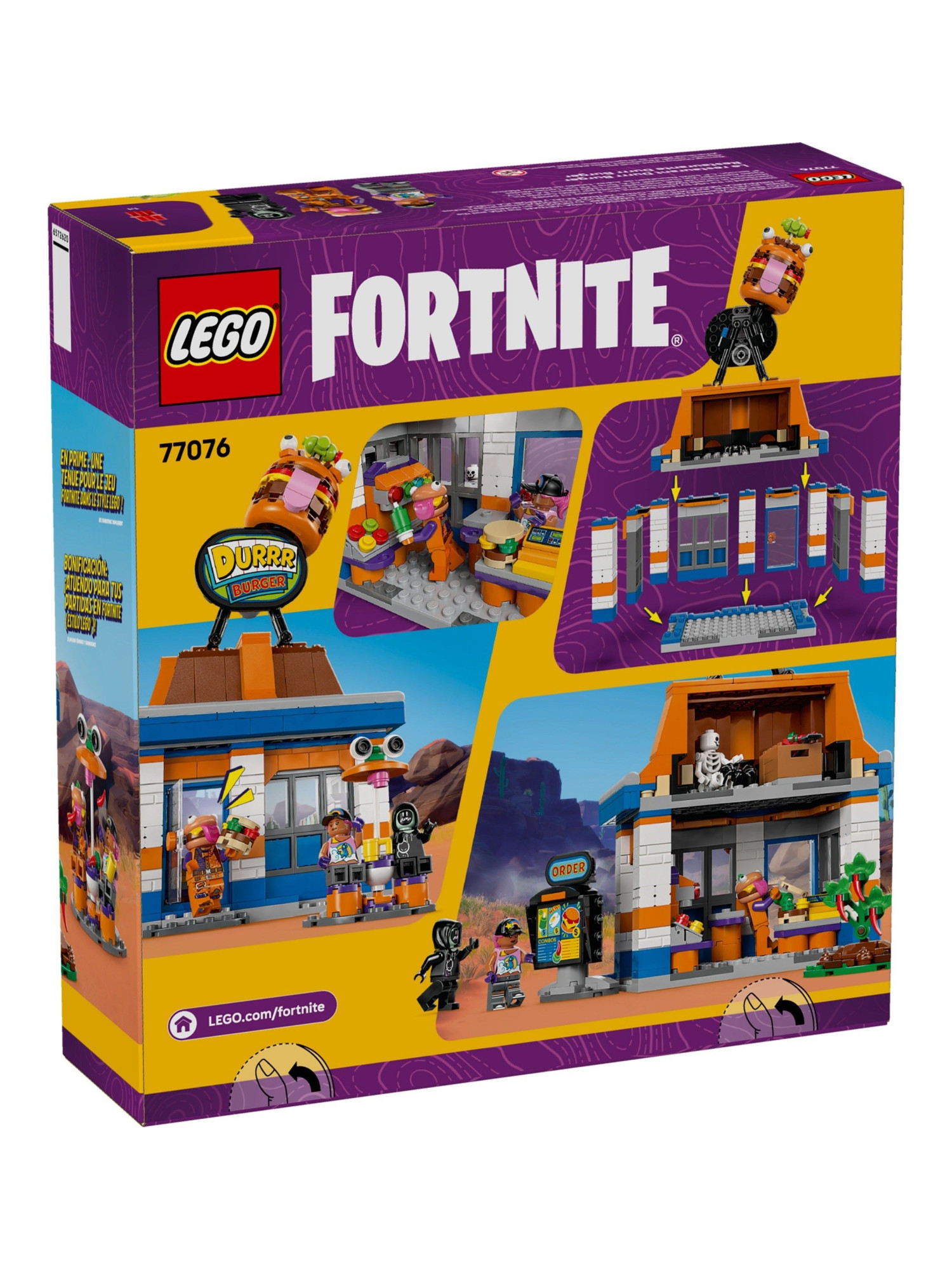 Конструктор LEGO Fortnite Ресторан Дуррр-Бургер 546 дет. - фото 3