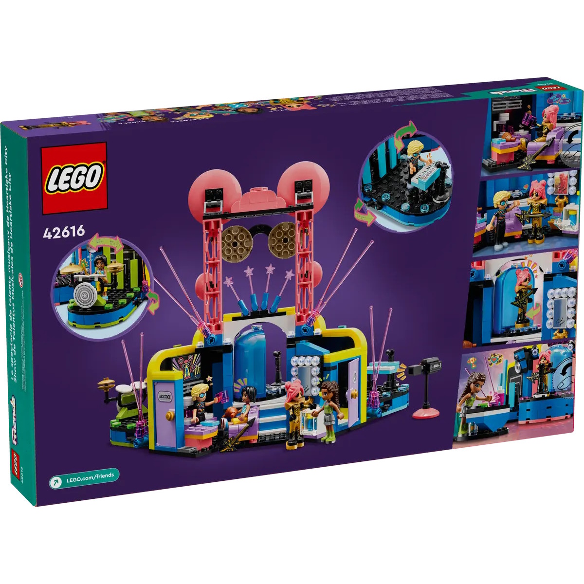 Конструктор LEGO Friends Шоу музыкальных талантов 669 дет. - фото 5