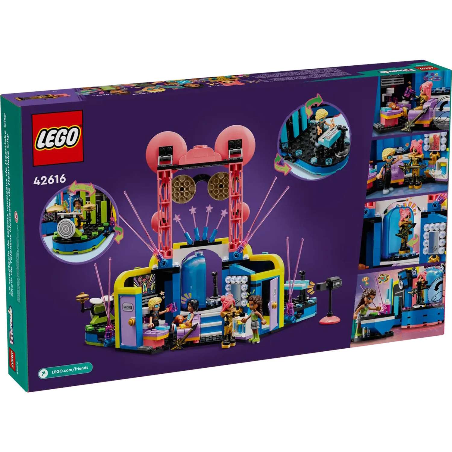 Конструктор LEGO Friends Шоу музыкальных талантов блочный - фото 5