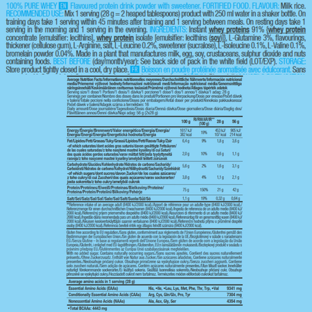 Протеин BiotechUSA 100% Pure Whey 454 г. Рисовый пудинг
