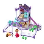 Домик для кукол Игроленд с мебелью