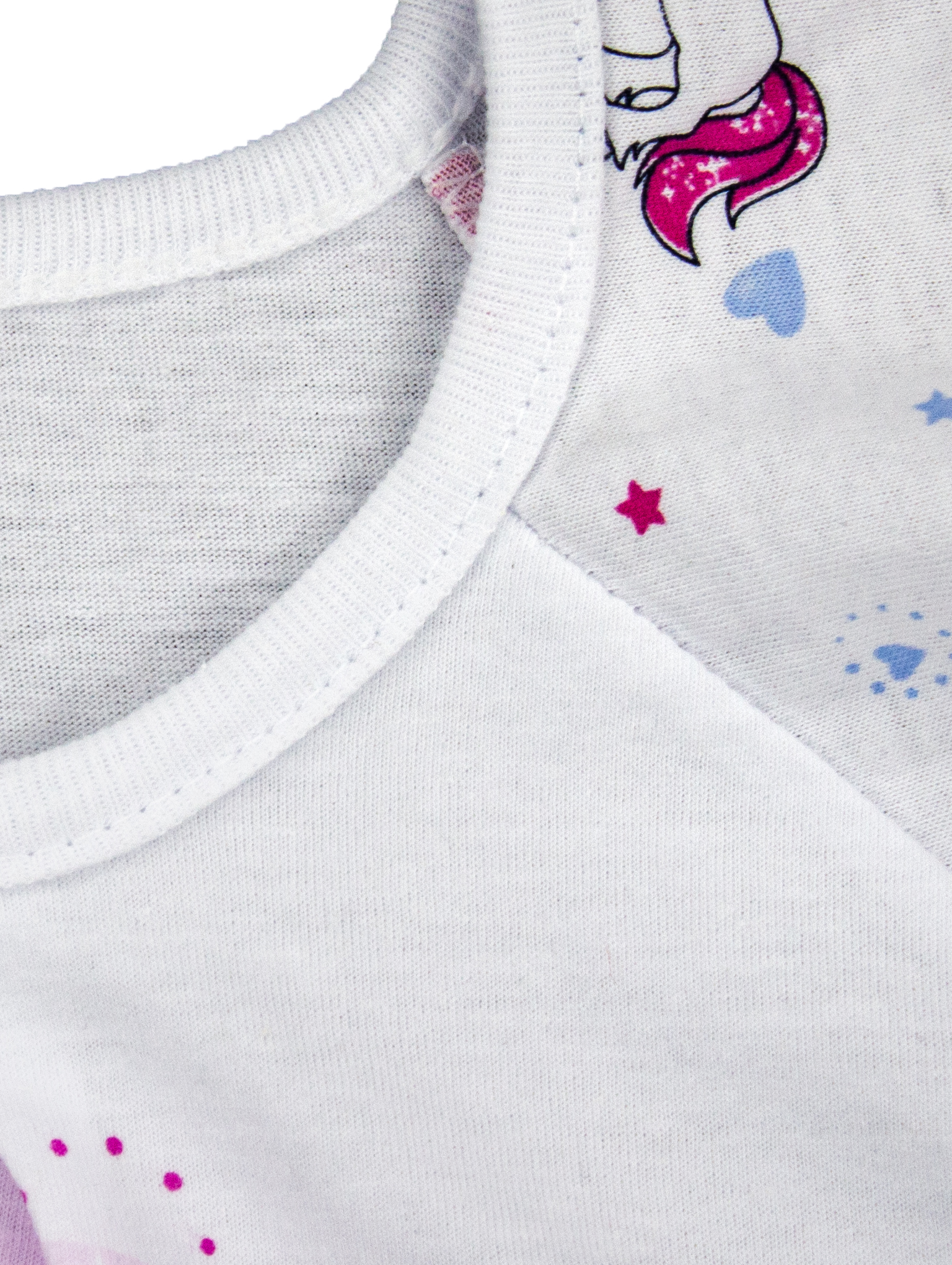 Пижама Babycollection 603/pjm004/3/sph/k1/001/p1/W*dбелый малиновый - фото 6