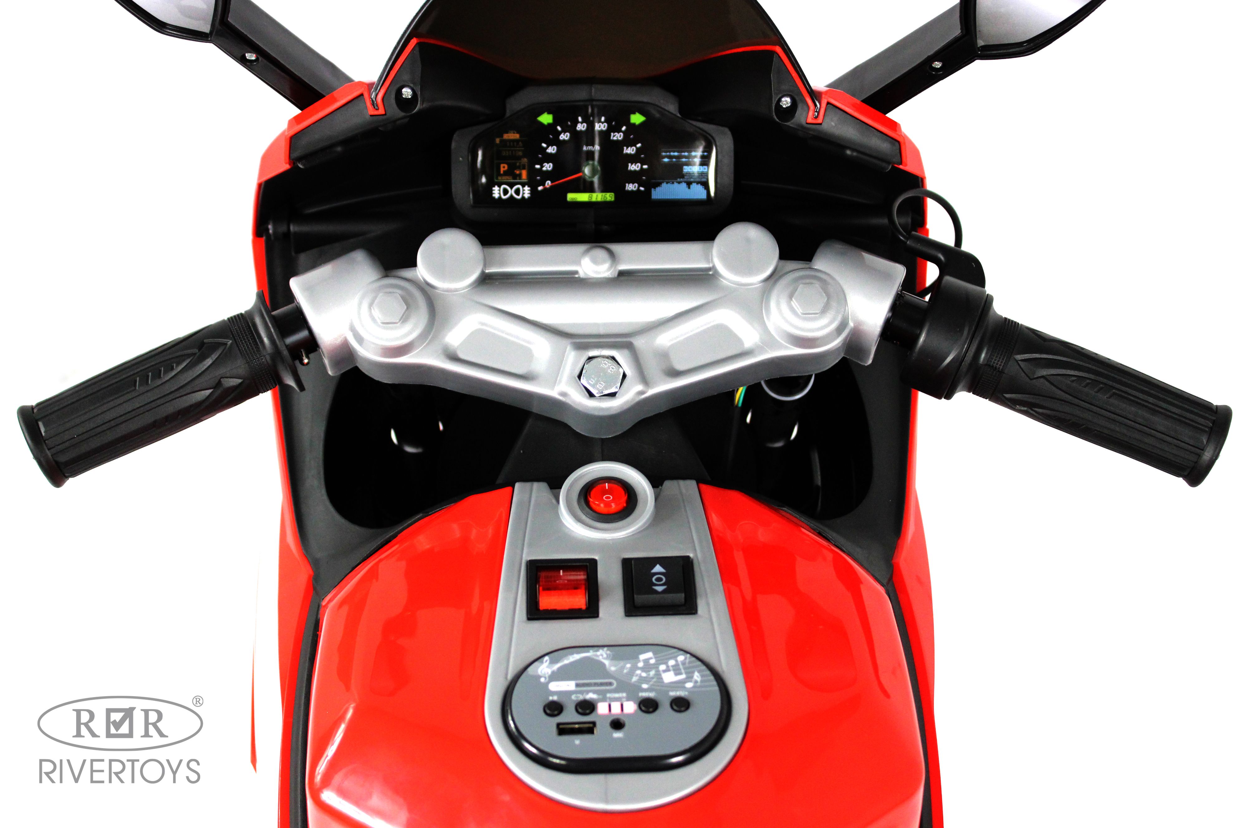 Электромобиль RIVERTOYS C005MC-RED - фото 14