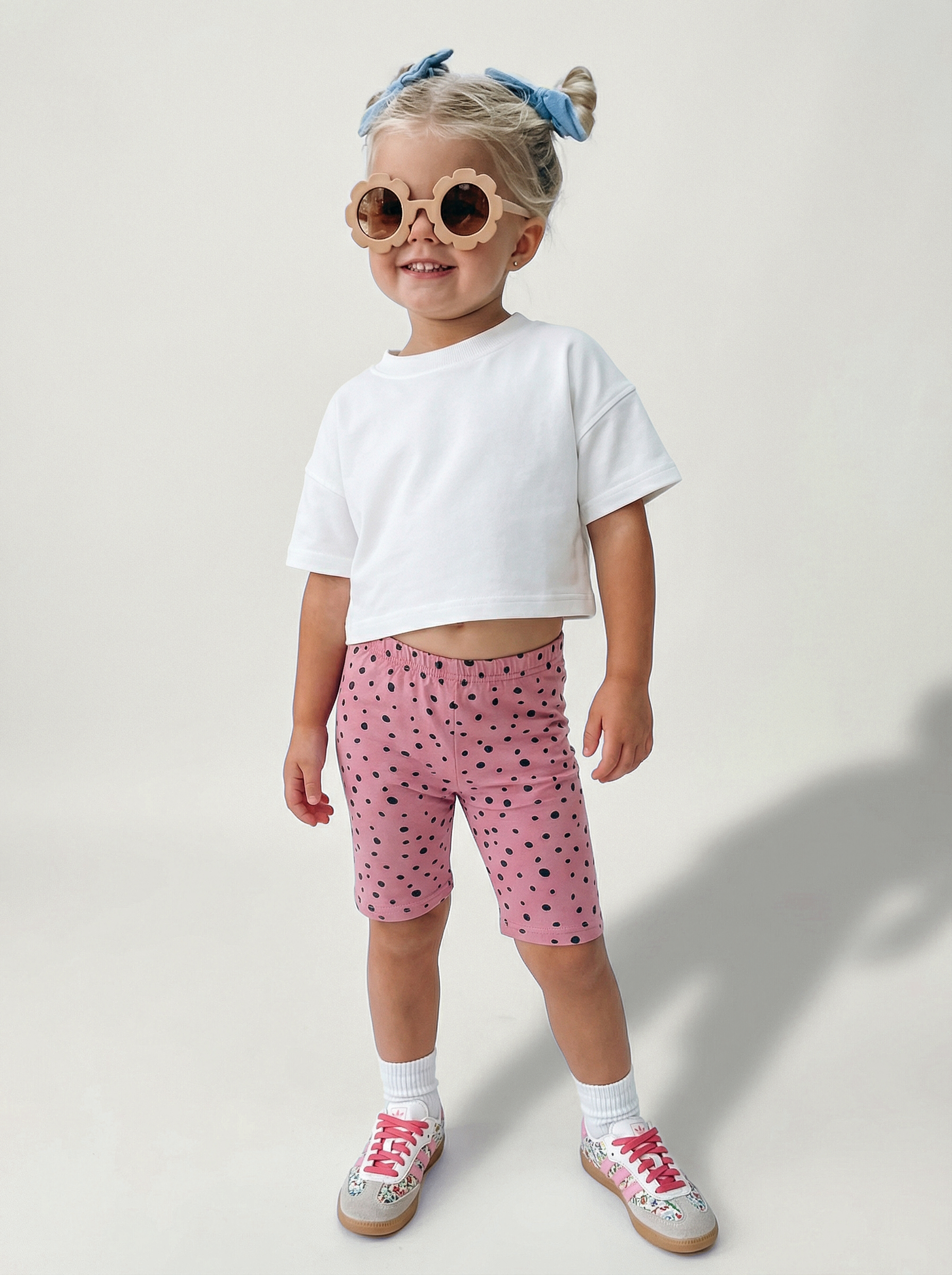 Изображение товара Велосипедки для девочки YOULALA 98 из кулирки с лайкрйкой яркий рисунок Изображение товара Велосипедки для девочки YOULALA 98 из кулирки с лайкрйкой яркий рисунок