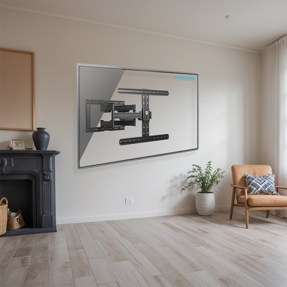 Кронштейн для телевизора KROMAX Ultra Slim-102 black - фото 9
