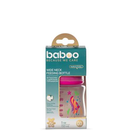 Бутылочка BABOO 150 мл 1 шт.