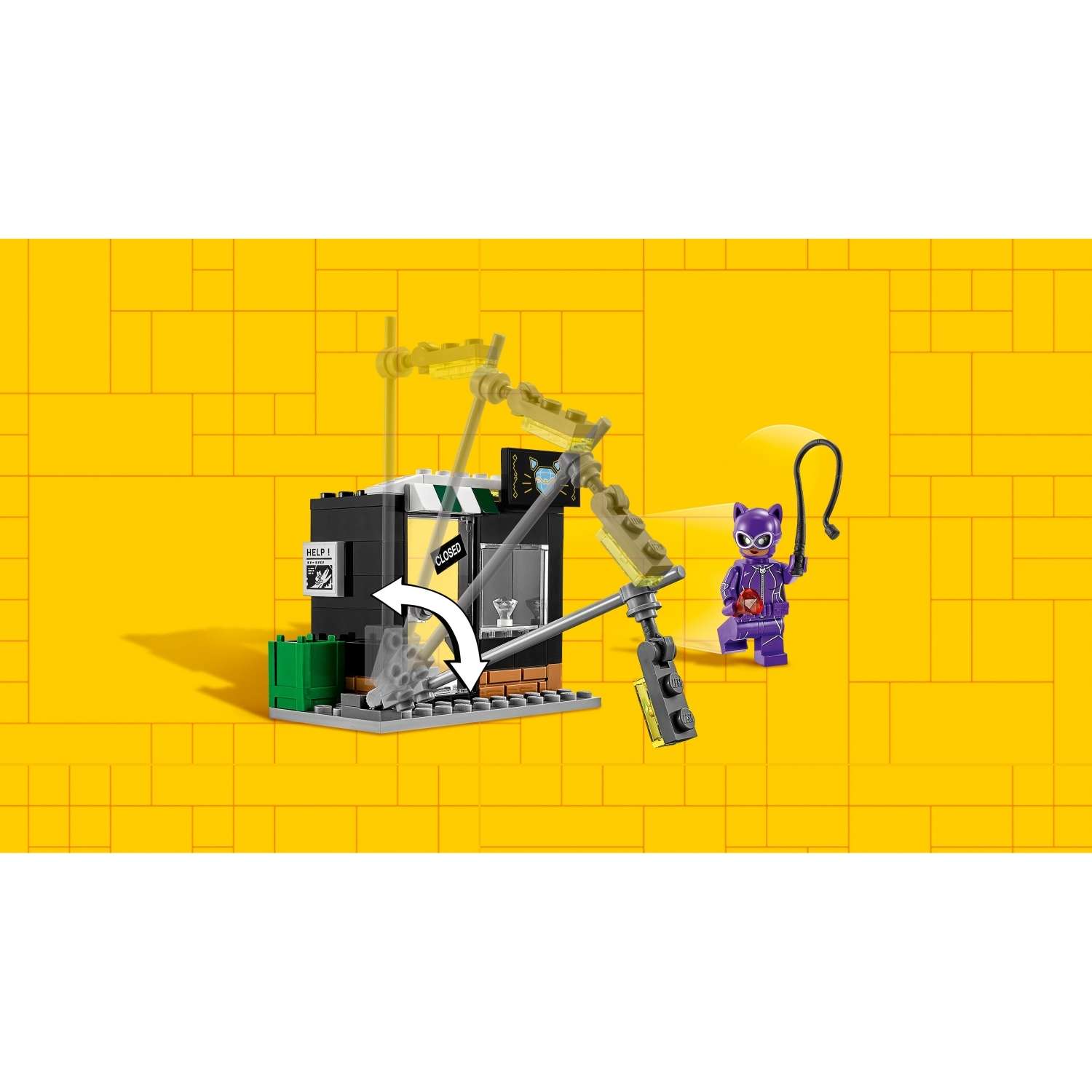 Конструктор LEGO Batman Movie Погоня за Женщиной-кошкой блочный - фото 6