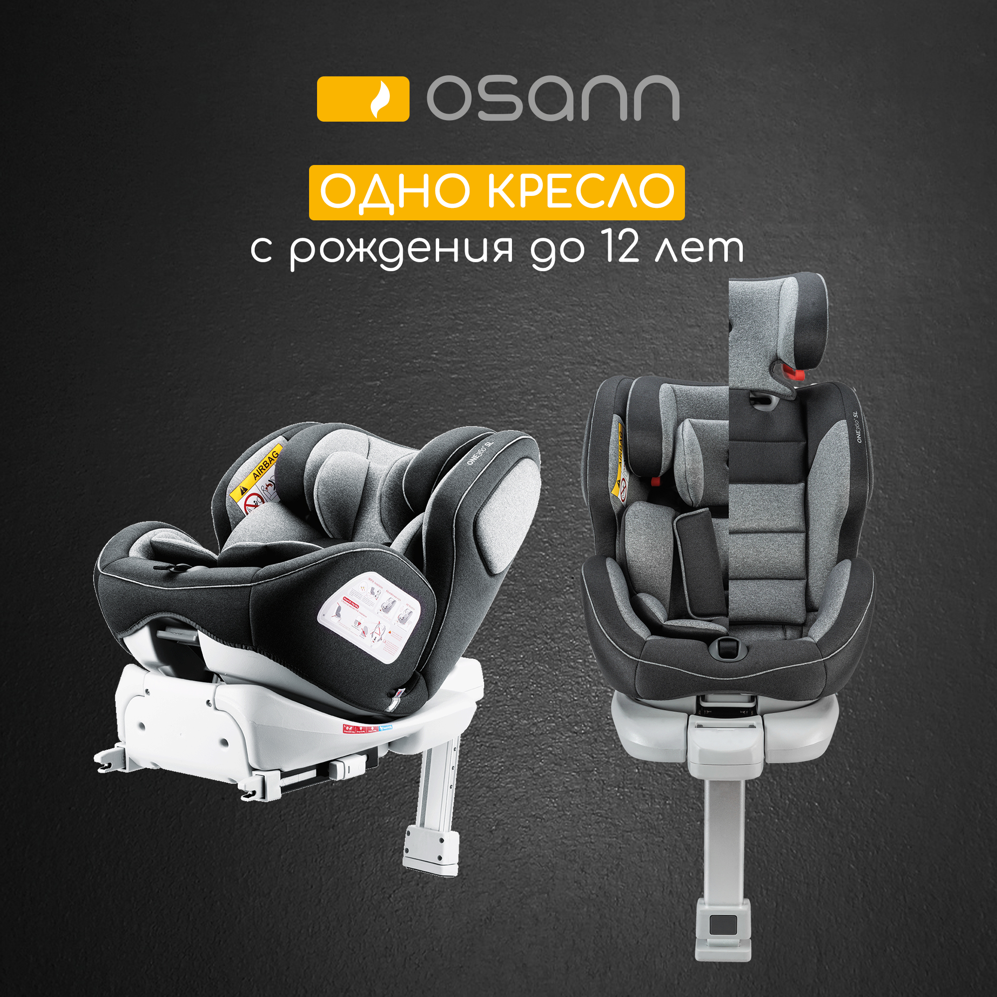 Автокресло Osann One Isofix 0+/1/2/3 (0-36 кг) - фото 5