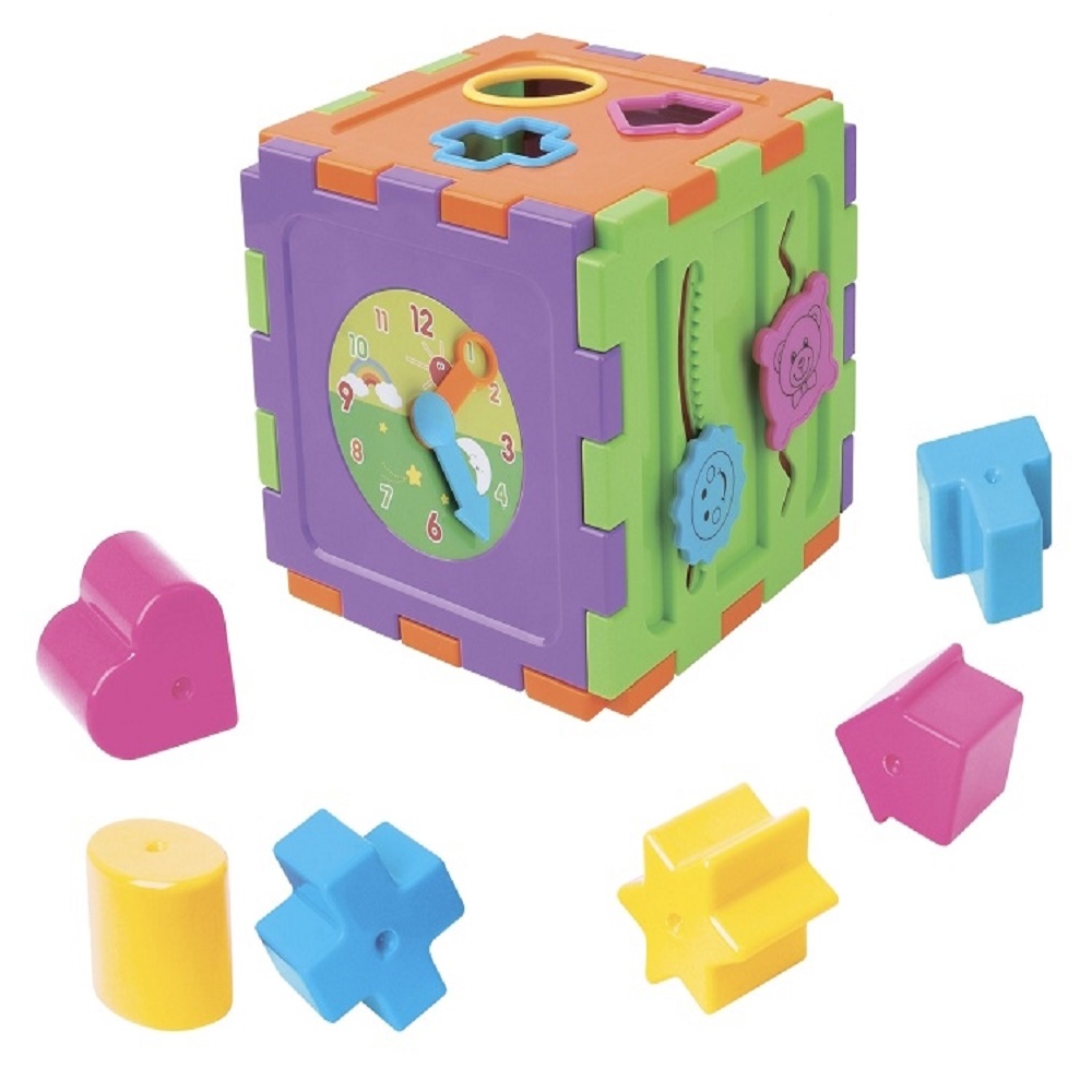 Игрушка Mioshi сортер Разноцветные фигурки - фото 2