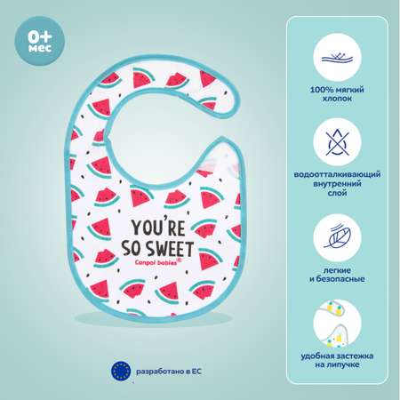 Нагрудник Canpol Babies текстиль