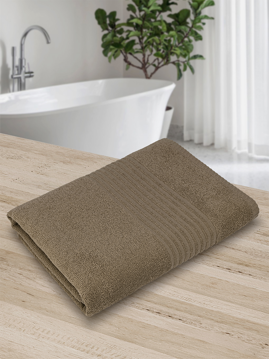 Полотенце BRAVO Волна коричневый 50 x 80 см - фото 4