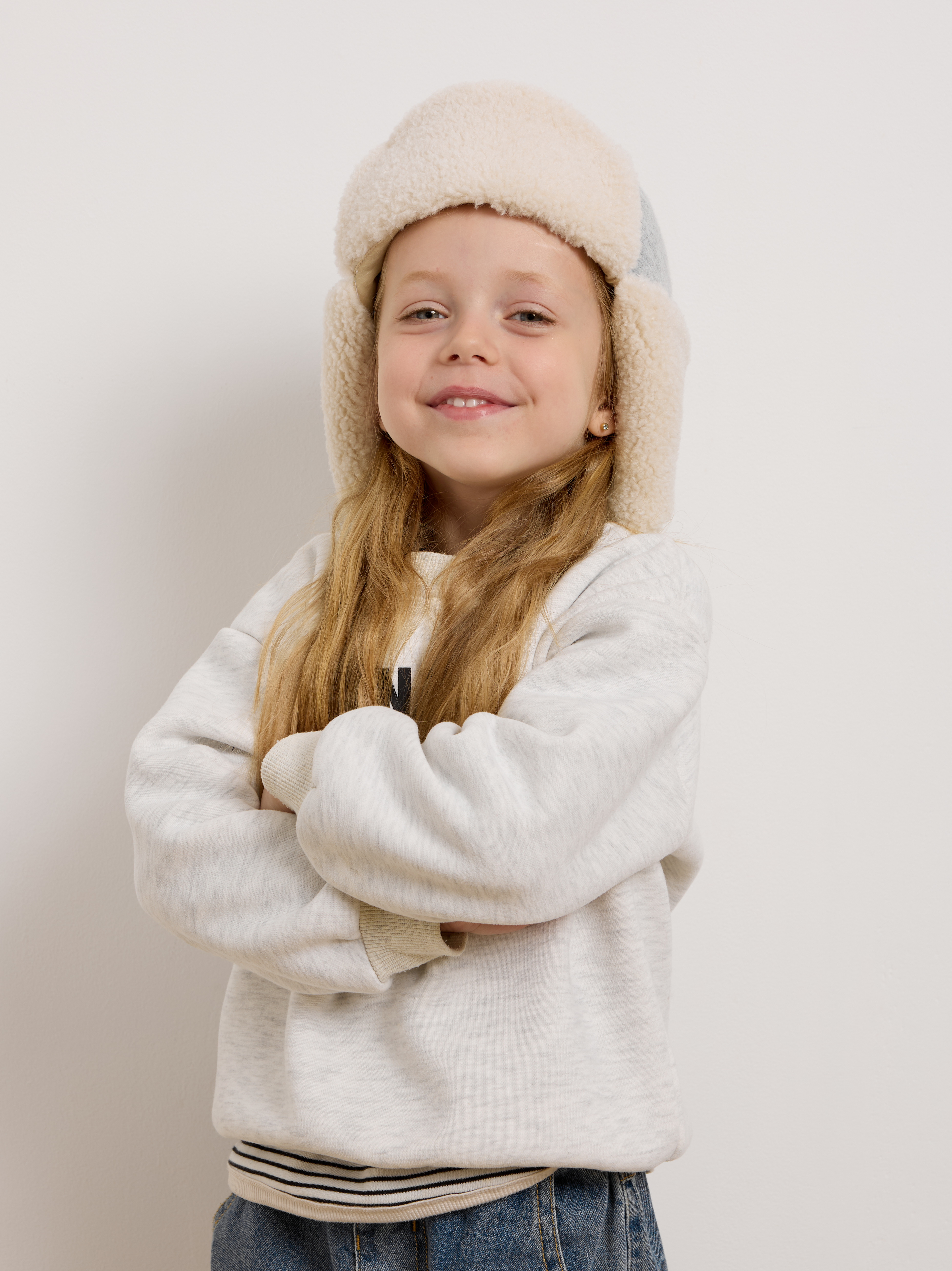 Шапка-ушанка Starkoff Kids Д500904 - фото 17