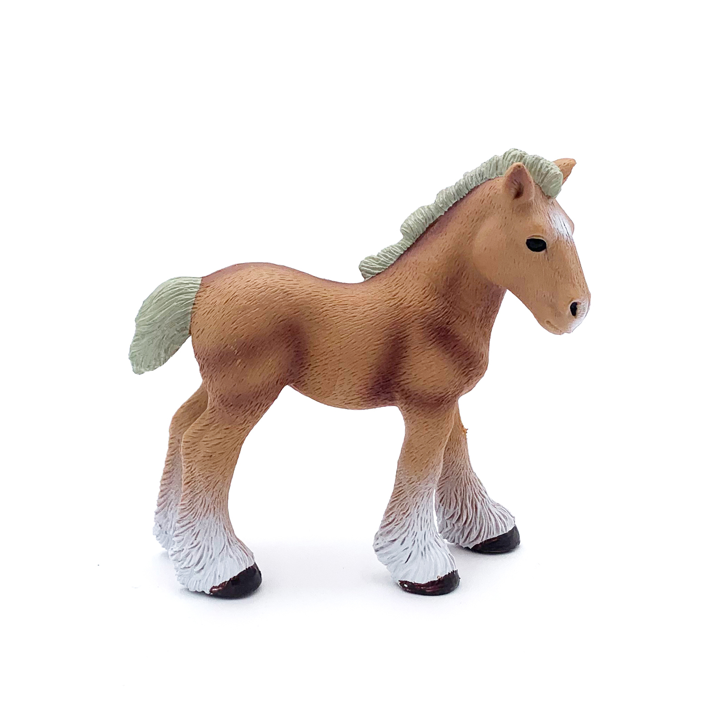Фигурка Детское Время Жеребенок породы Клейдесдаль - фото 1