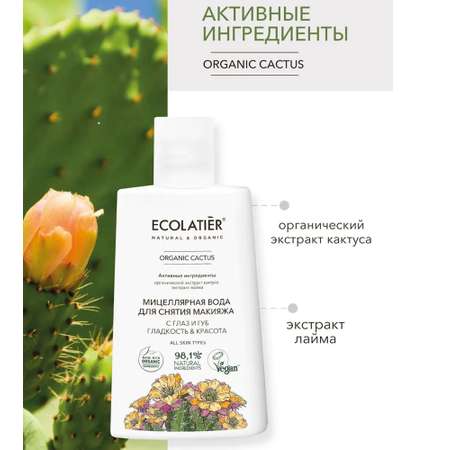 Мицеллярная вода Ecolatier 250 мл