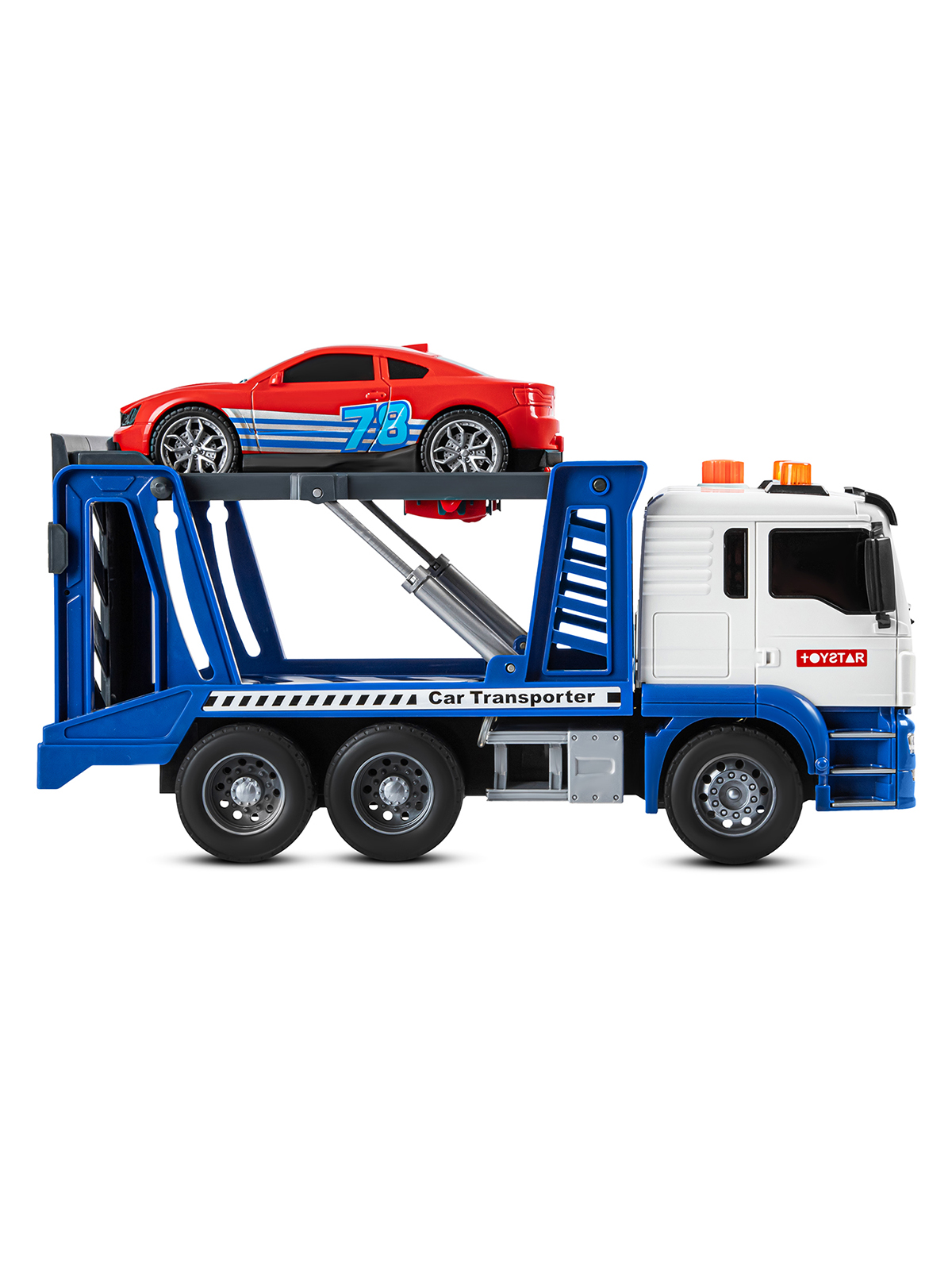 Автовоз AUTODRIVE с машинкой JB0405099 - фото 15