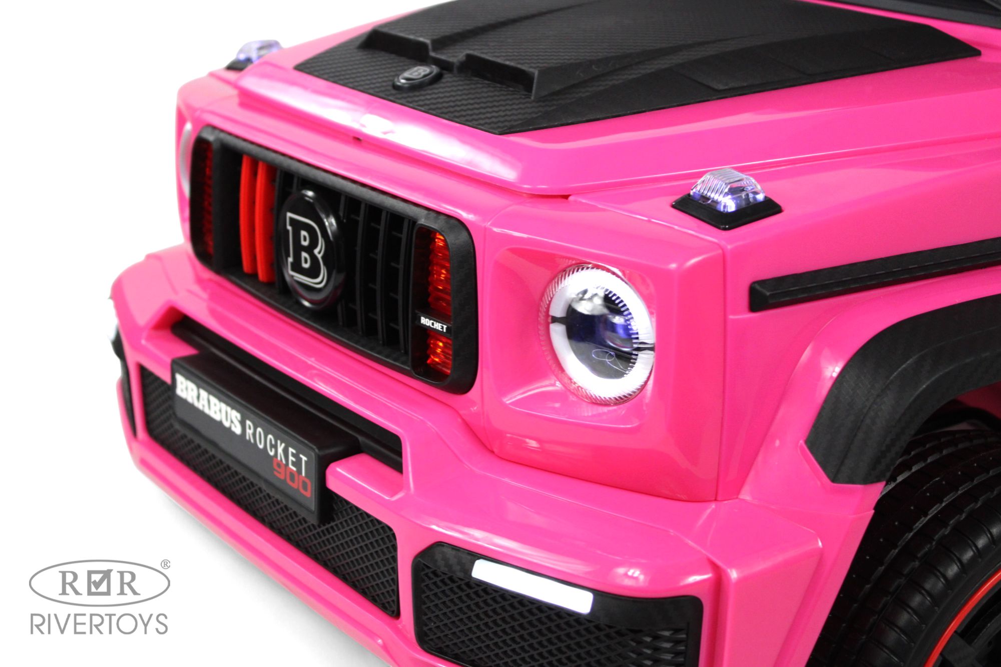 Электромобиль RIVERTOYS Mercedes Z999ZZ-PINK С пультом ДУ - фото 9