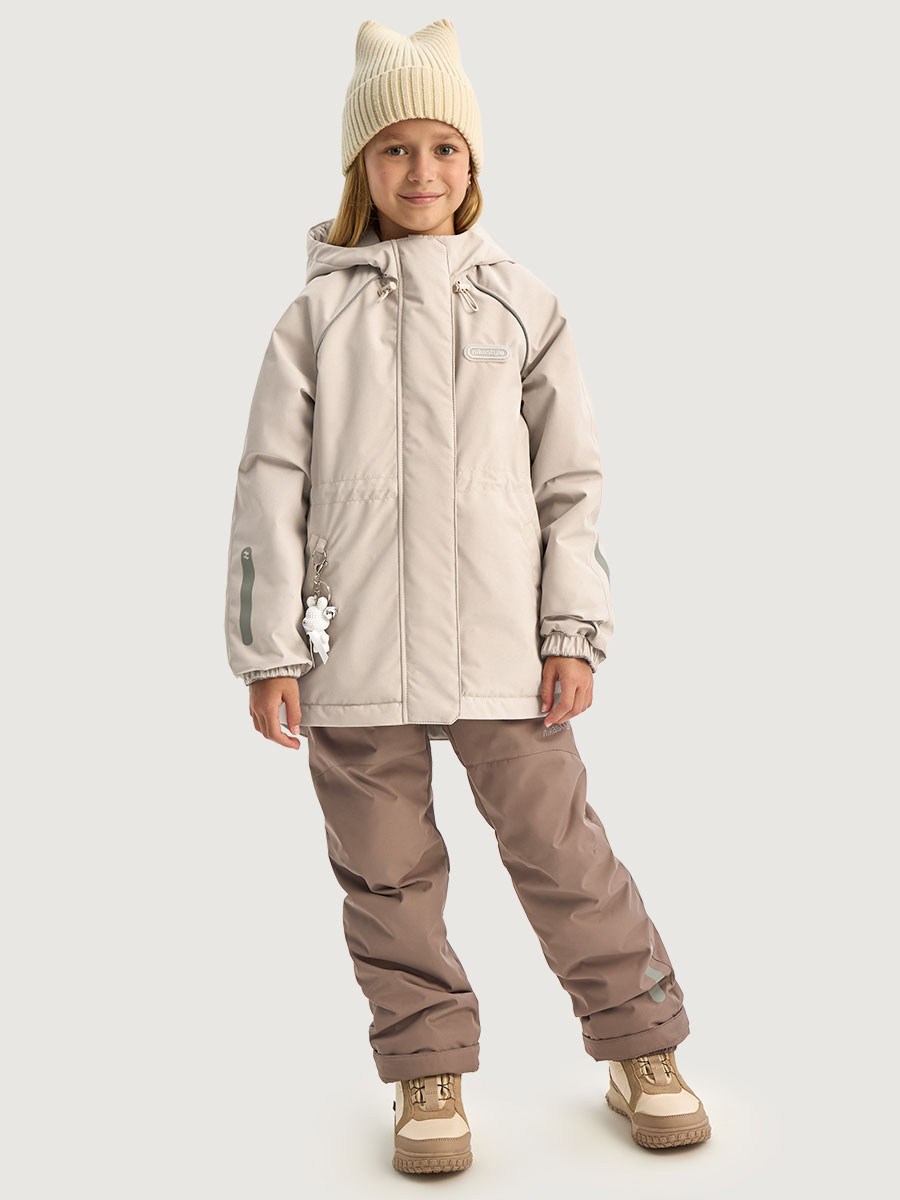 Костюм NIKASTYLE 7м2026 кешью/капучино - фото 1