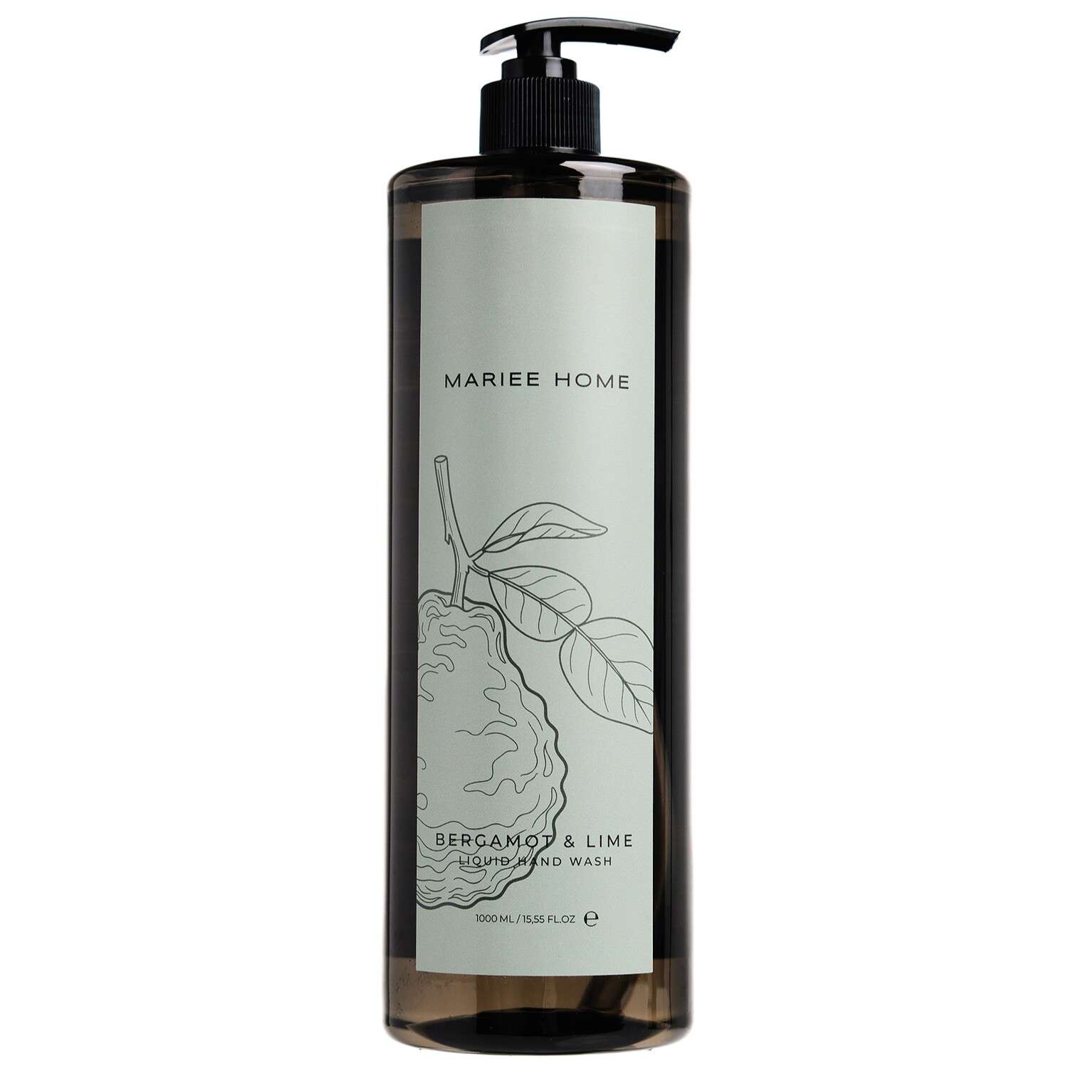 Мыло жидкое Mariee бергамот лайм 1000 мл - фото 1